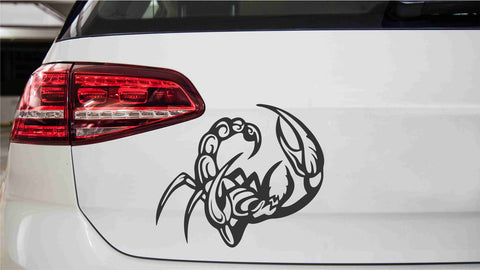 Skorpion Nr.13 Autoaufkleber