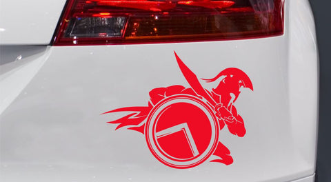 Spartaner Autoaufkleber