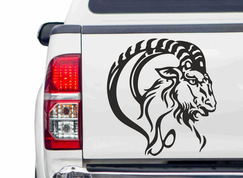 Steinbock Episch Autoaufkleber