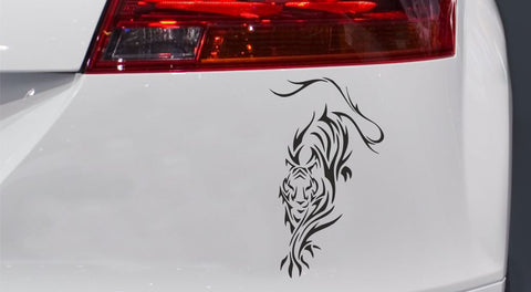 Tiger Nr.6 Autoaufkleber