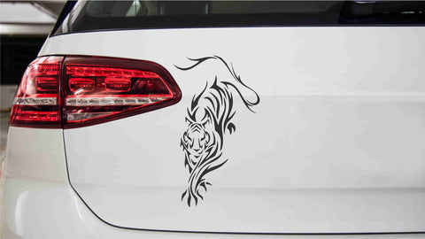 Tiger Nr.6 Autoaufkleber