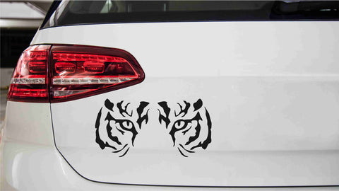 Tigeraugen Autoaufkleber