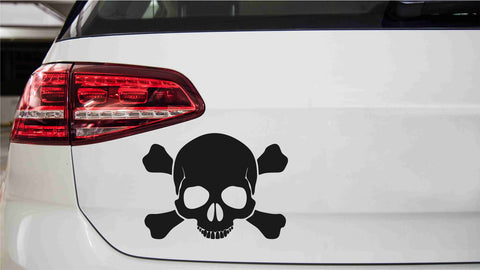 Totenkopf-Skull Classic Autoaufkleber