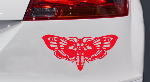 Totenkopfschwärmer Autoaufkleber