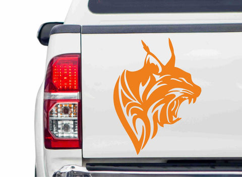Wildkatze Luchs Autoaufkleber