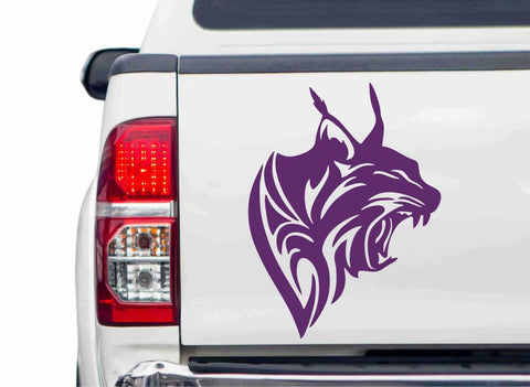 Wildkatze Luchs Autoaufkleber