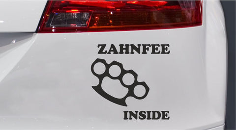Zahnfee Inside Autoaufkleber