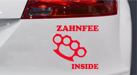 Zahnfee Inside Autoaufkleber