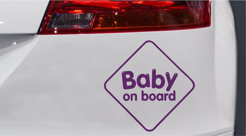 Baby on Board Classic Autoaufkleber