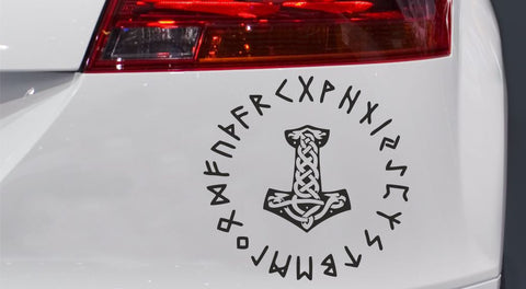 Vegvisir Classic Autoaufkleber