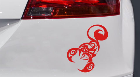 Skorpion Nr.8 Autoaufkleber