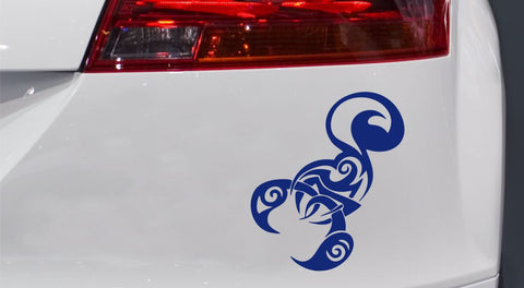 Skorpion Nr.8 Autoaufkleber