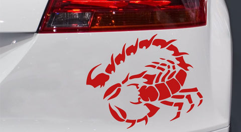 Skorpion Nr.9 Autoaufkleber