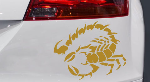 Skorpion Nr.9 Autoaufkleber