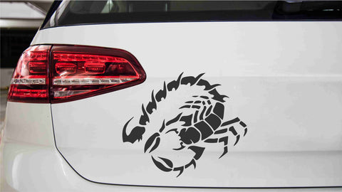 Skorpion Nr.9 Autoaufkleber