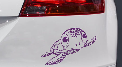 Schildkröte Sweet Autoaufkleber