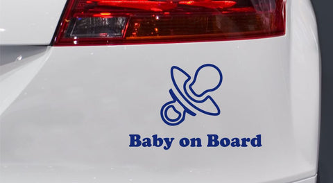 Baby Schnuller Autoaufkleber