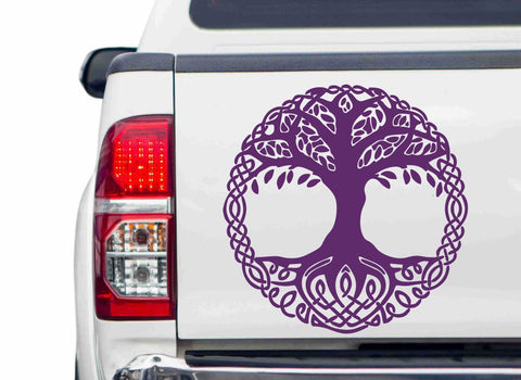 Baum des Lebens Yggdrasil Autoaufkleber