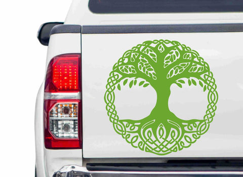 Baum des Lebens Yggdrasil Autoaufkleber