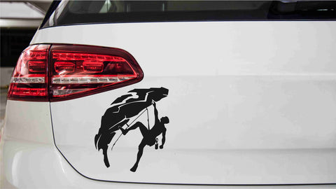 Klettern Climbing Autoaufkleber