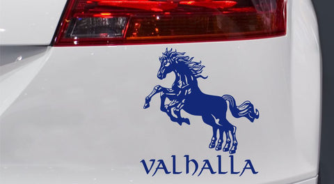 Sleipnir Ride to Valhalla Autoaufkleber
