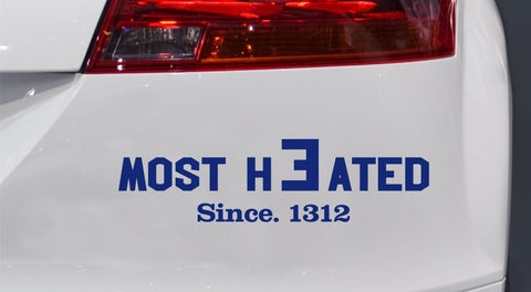 Most Heated Autoaufkleber