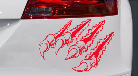 Tiger Krallen-Claws Autoaufkleber