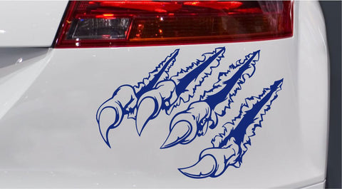 Tiger Krallen-Claws Autoaufkleber