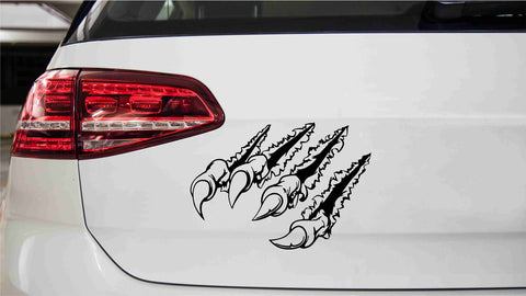 Tiger Krallen-Claws Autoaufkleber