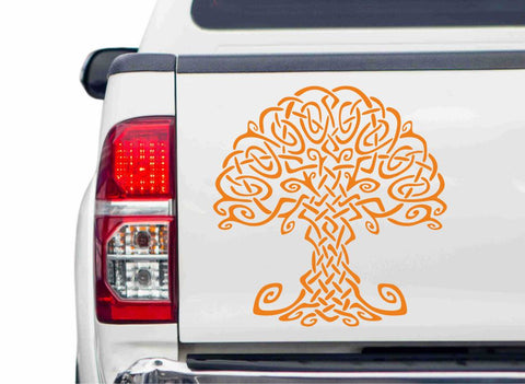 Baum des Lebens Yggdrasil 2 Autoaufkleber