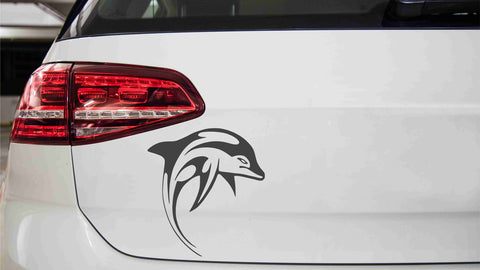 Delfin Tribal Autoaufkleber