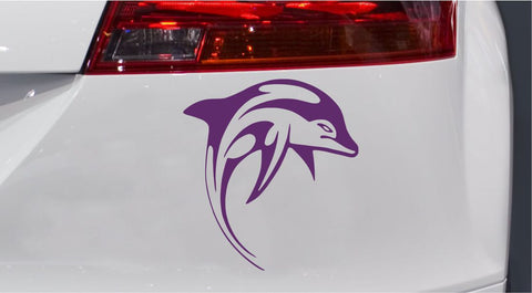 Delfin Tribal Autoaufkleber