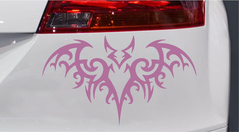 Fledermaus Tribal Autoaufkleber