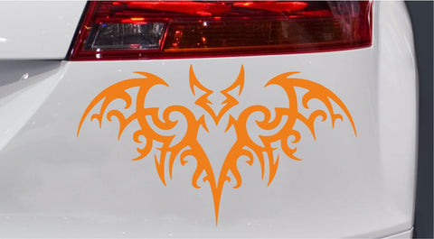 Fledermaus Tribal Autoaufkleber