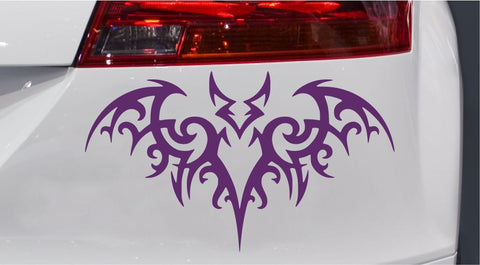 Fledermaus Tribal Autoaufkleber