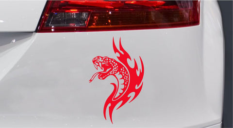 Kobra Tribal Autoaufkleber