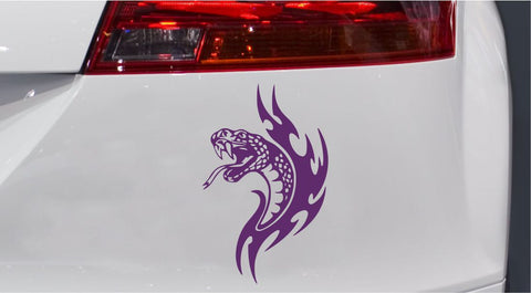 Kobra Tribal Autoaufkleber