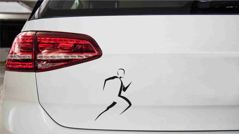 Läufer Autoaufkleber