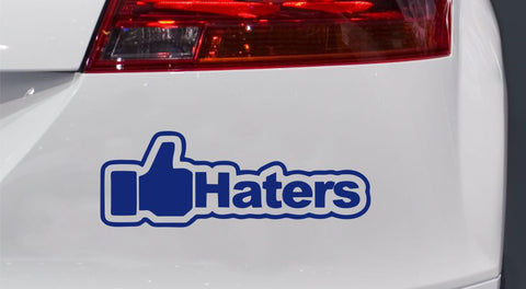 Haters JDM Autoaufkleber
