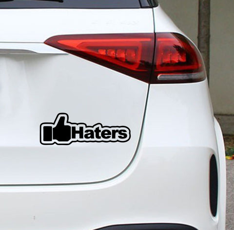 Haters JDM Autoaufkleber