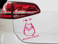 aufkleber-american-eskimo-i-love--pink