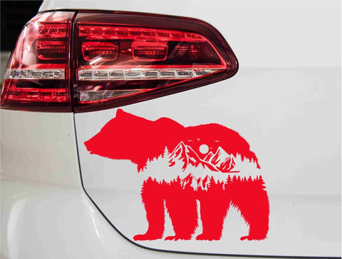 aufkleber-baer-bergpanorama-rot