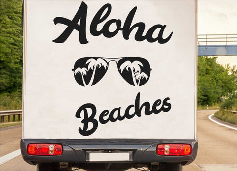 aufkleber-beches-aloha-sonnenbrille-palmen-schwarz