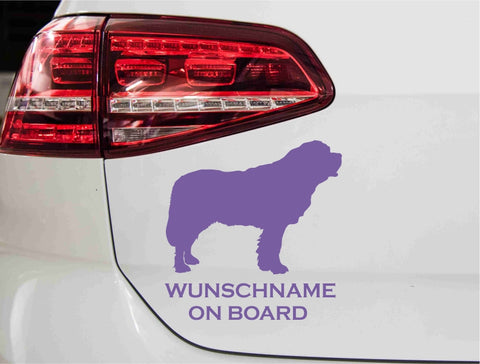 aufkleber-bernhardiner-silhouette-lavendel