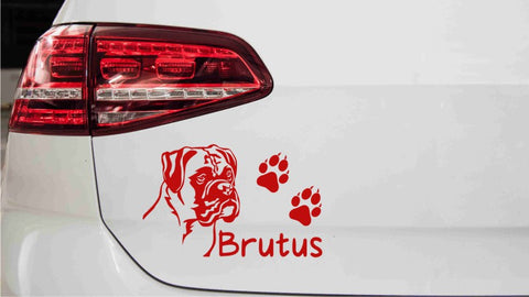 aufkleber-boxer-hund-wunschname-rot