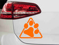 aufkleber-dreieck-hundepfote-orange