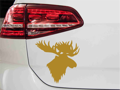 aufkleber-elchkopf-gold