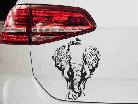aufkleber-elefant-mit-baum-schwarz