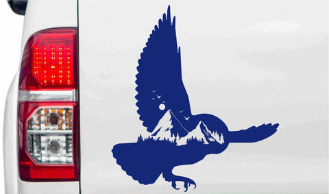 aufkleber-eule-bergpanorama-blau