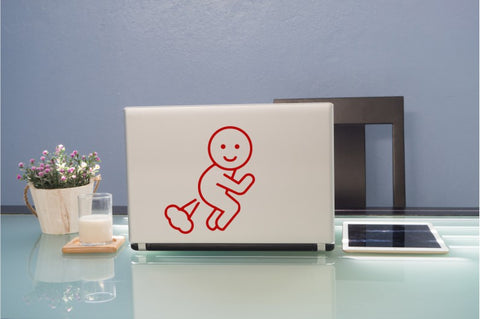 aufkleber-fuer-laptop-furzendes-maennchen-rot